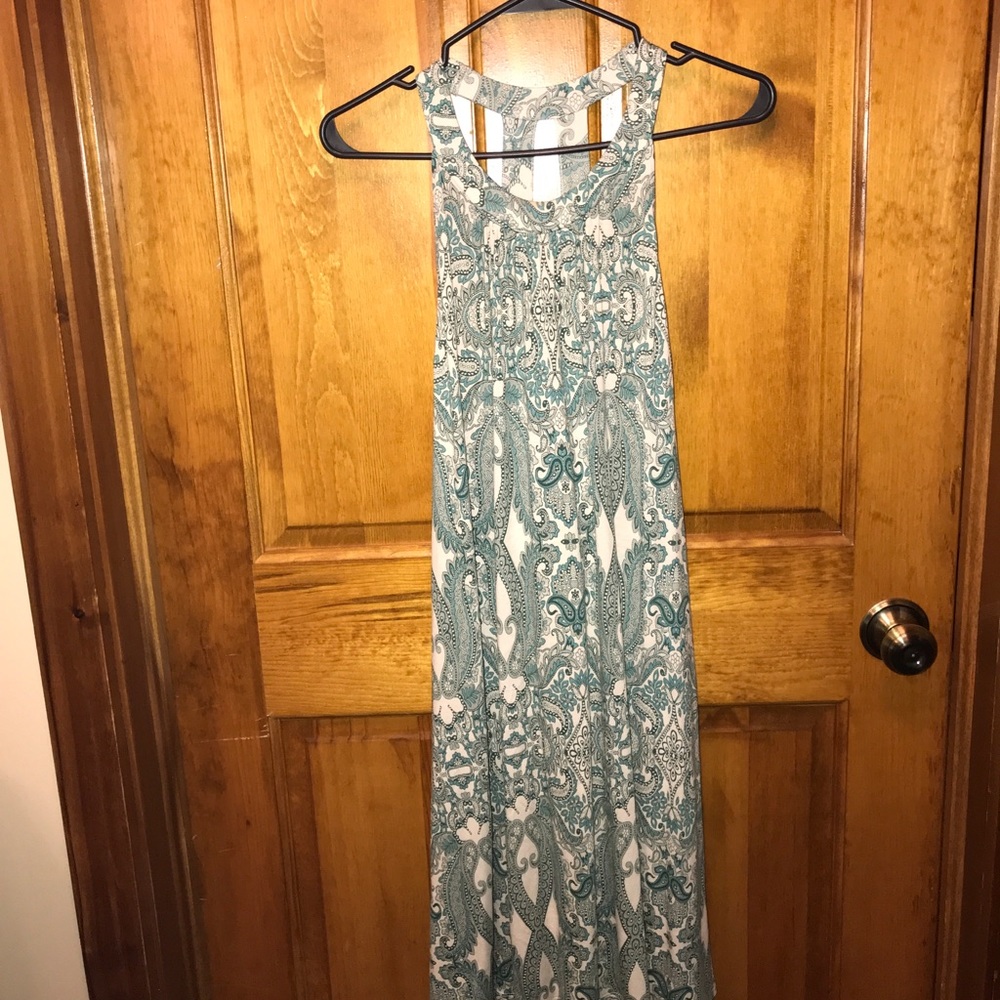 Spaghetti strap maxi dress